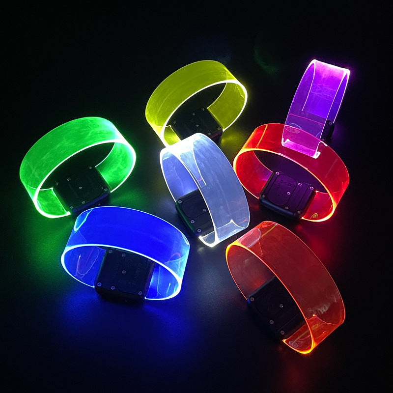 LED Light-Up Event Wristbands – Remote, App & Sound Control