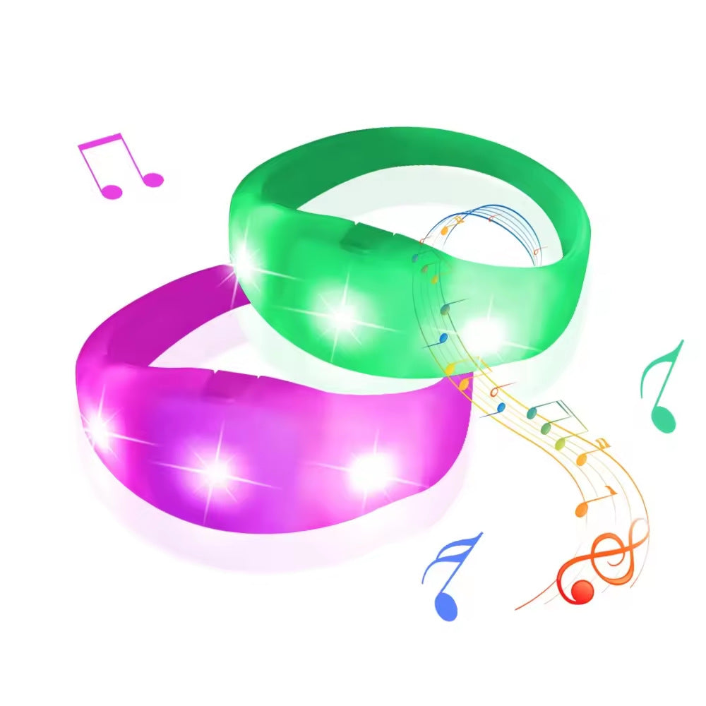 LED Light-Up Event Wristbands – Remote, App & Sound Control